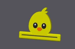 Other STL تنزيل - Farm Animals - Chicken Head - Toothpaste Squeezer - studio WES