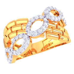 Printable 3D jewelry model of Lady diamond ring