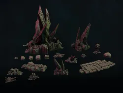 Rock Collection 3D Print Model in Terrain 584616