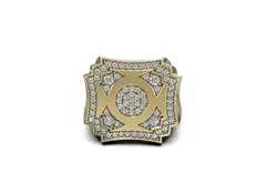 Signet ring model 931 3D Print Model in Rings 585065
