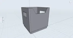 Small Stackable Storage Box
