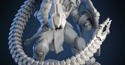 TentaSteel Assault Cyborg