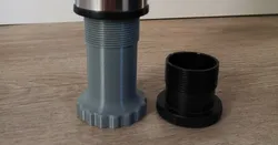 Tischbeinverlängerung STL STEP F3D