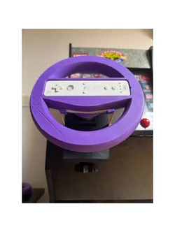Wii steering wheel system "snap back" mod