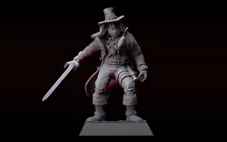 Witch Hunter Volker Reeder 3D Print Model in Figurines 584619