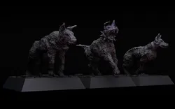 Witch Hunters Dogs 3D Print Model in Animals 584625