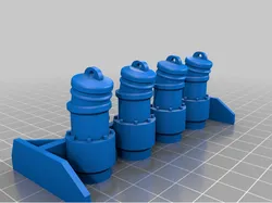 1/14 scale Tamiya tractor trailer accessories.