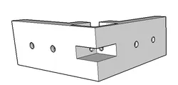 2020 aluminum 90-degree angle XY
