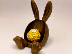 Creality Cloud | Easter Bunny Surprise Egg Container or planter | ملفات الطابعة ثلاثية الأبعاد