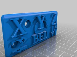 Ender 3 x,y,x helper plate