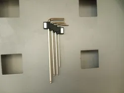 Magnetic hex key holder