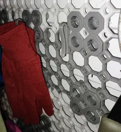 Multiboard pegboard clip/glove holder
