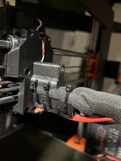 Prusa MK3S back plate cable support