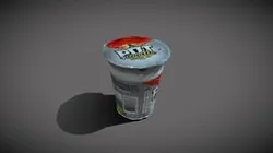 Real 3D Scan of a Pot Noodle - Closed