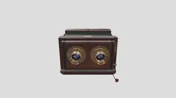 Stereoscopic Camera Museum Piece.