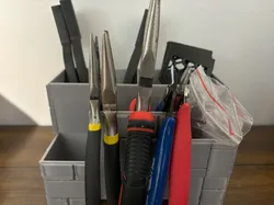 Tool Organizer Brick/Stone Texture