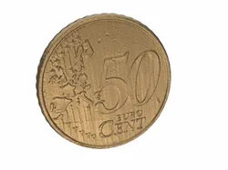50 Euro-Cent Coin 3D Scan