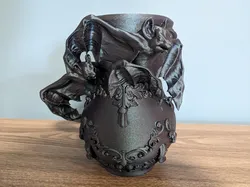 Count Dracula's Vase - Gothic Vampire Bat Vase