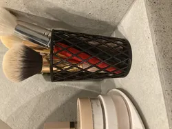cup for holding pencils/brushes/makeup brushes etc.