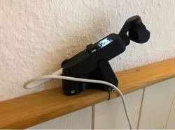 DJI Osmo Pocket stand + tripod adapter + M3 threads (remix)
