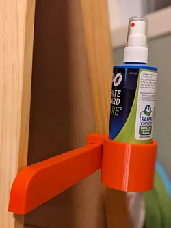 Dry erase cleaner holder for IKEA MÅLA easel
