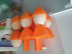 Egg tray stackable