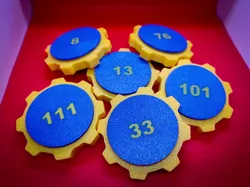 Fallout Vault Number Fidget Toys