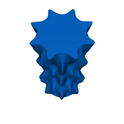 Free Home Decorations & Ornaments STL Download - lumpy bumpy Vase by 3D Printing Master