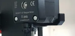 (improved version) Prusa X-axis motor cable holder
