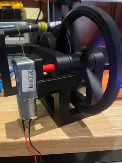 Motor mount for GIANT Mechanical Laser Show