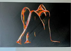 Sexy wallpaper 1 (Filament Painting - HueForge)