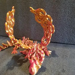 Shakaworld3D Winged Bone Crown Dragon