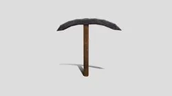 Simple Cartoon Pickaxe