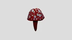 Stylized Mushroom