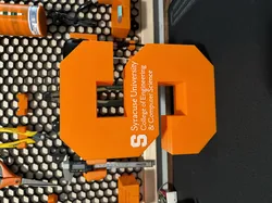 Syracuse University Logo With ECS Insignia