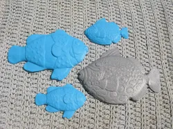 3D printer bestanden | 3MF |  Plaquettes met twee vissen