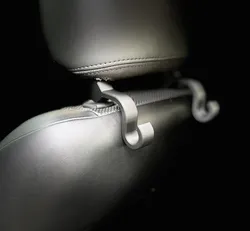 Car headrest hook.
