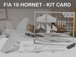 F/A 18F Super Hornet Kit Card