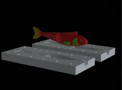 Fishing lure / bait mold