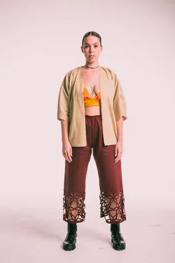 Lasercut pants