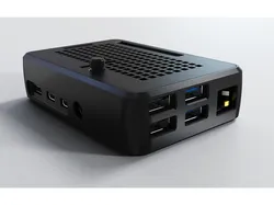 Raspberry Pi 4B Case (SnapTop) fits SenseHat