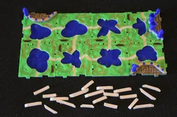 RifRaf 3D Carcassonne The Ferries Tiles Mini Expansion Game
