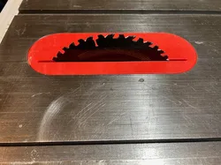 Rockwell Beaver 9" Table Saw Zero-Clearance Throat Inserts