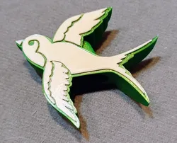 Swallow Scout Woggle – Soar High with Scout Spirit