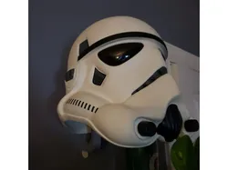 Wall Mount for Helmets - uses command strips