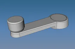 Window Crank Handle for Your Car (No Support or Screws Required)