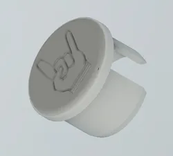 Zátka na ALU trubku - Plug for ALU pipe