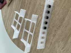 10" Rack - Half rack panels for network devices (incl. Unifi/Ubiquiti)