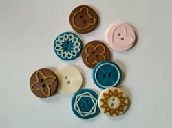 Decorative Buttons (9 variants)