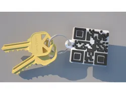 DIY QR CODE nametag !